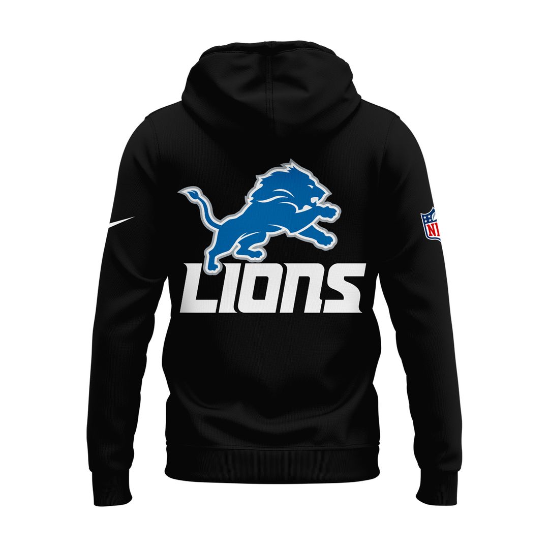 Detroit Lions 2024 Playoffs Clinched Black Hoodie gift for fans - Famjoys Detroit Lions 2024 Playoffs Clinched Black Hoodie gift for fans - Famjoys