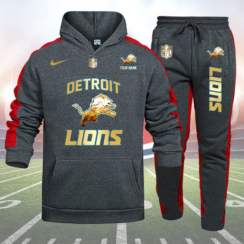 Detroit Lions-32 Teams Personlized Golden Logo Hoodie Set-SP11012471ID03 - Famjoys Detroit Lions-32 Teams Personlized Golden Logo Hoodie Set-SP11012471ID03 - Famjoys