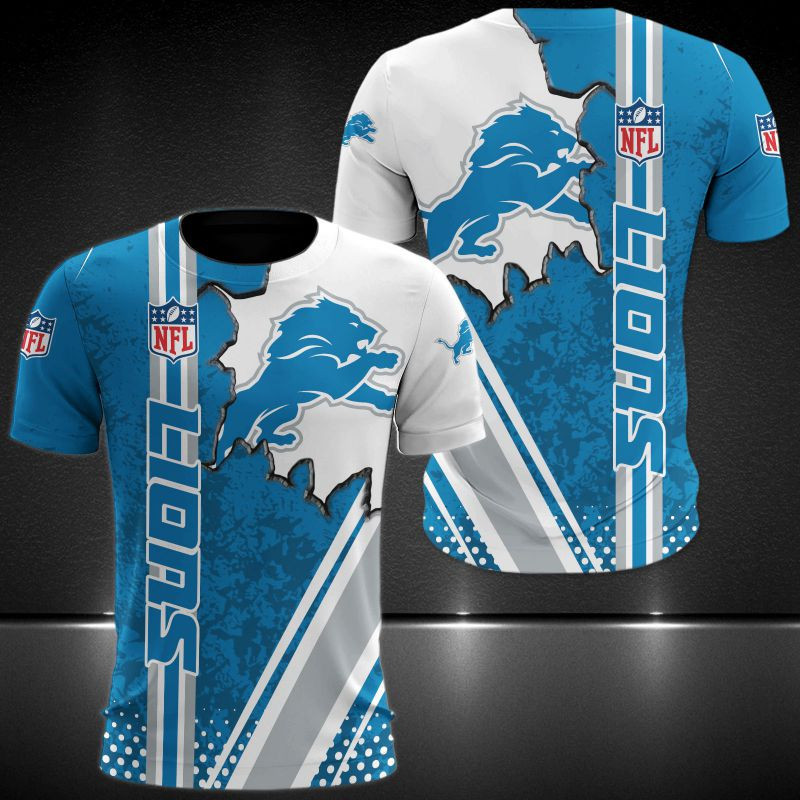 Detroit Lions All Over Print Caftan3688 - Famjoys Detroit Lions All Over Print Caftan3688 - Famjoys
