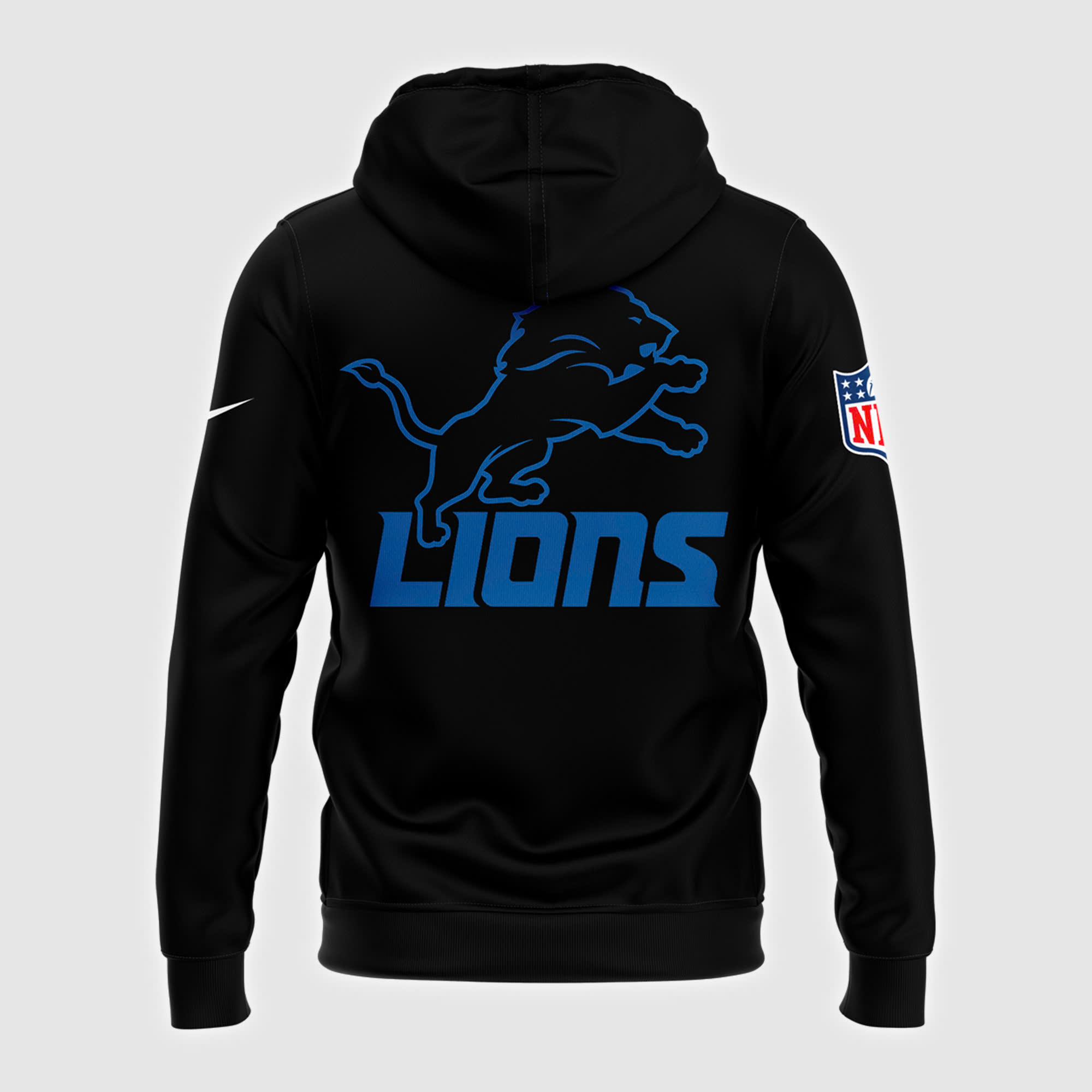 Detroit Lions Alternate Helmet Pullover Hoodie V2 - Famjoys Detroit Lions Alternate Helmet Pullover Hoodie V2 - Famjoys