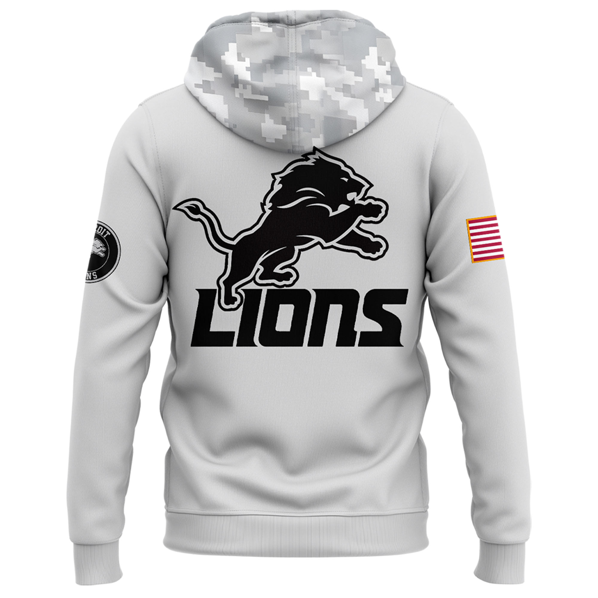 Detroit Lions Arctic Camo Salute to Service Club Fleece Pullover Hoodie Ver 2 - Famjoys Detroit Lions Arctic Camo Salute to Service Club Fleece Pullover Hoodie Ver 2 - Famjoys