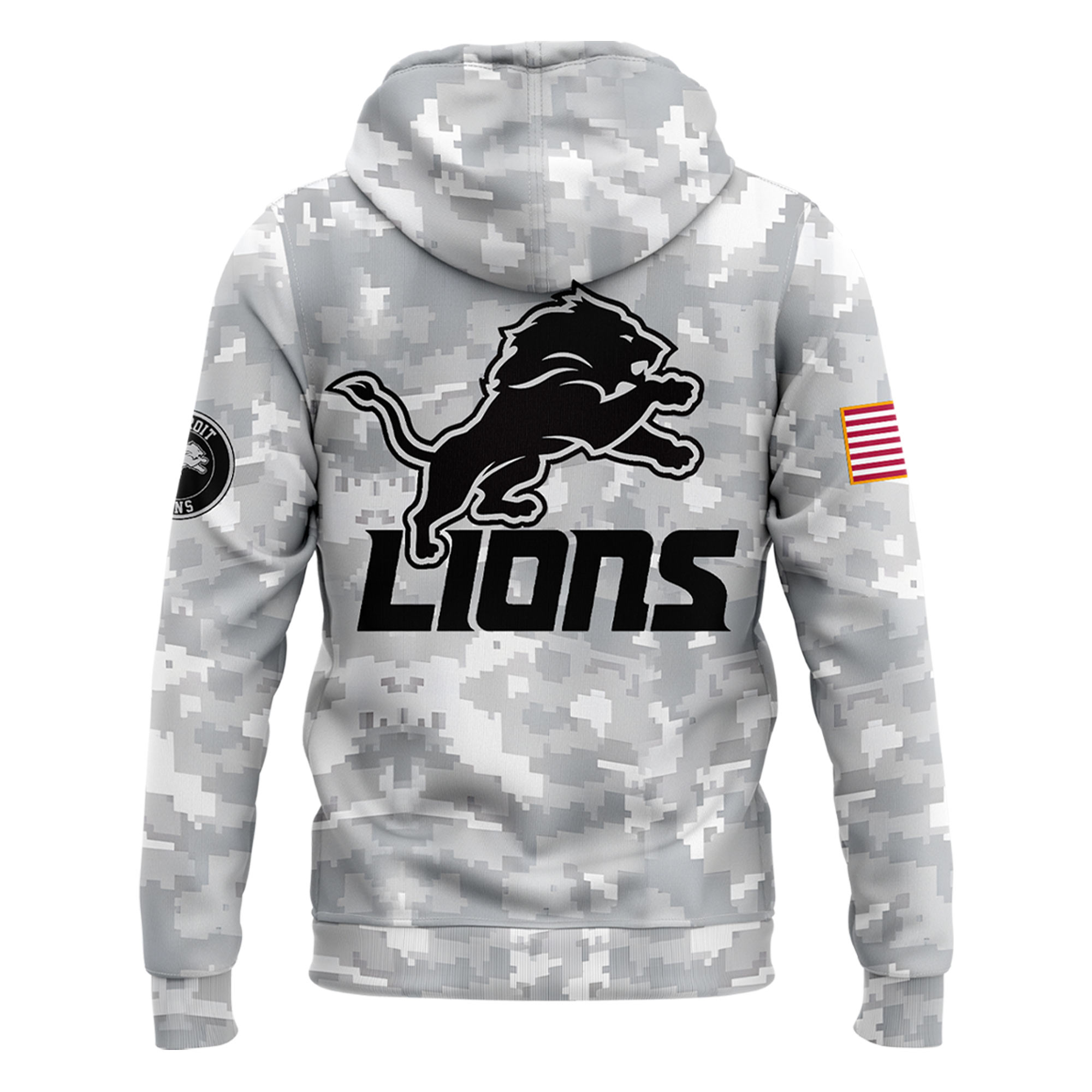 Detroit Lions Arctic Camo Salute to Service Club Fleece Pullover Hoodie Ver 3 - Famjoys Detroit Lions Arctic Camo Salute to Service Club Fleece Pullover Hoodie Ver 3 - Famjoys