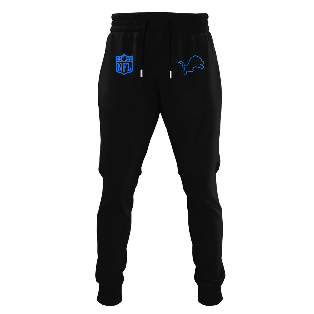 Detroit Lions Back In Black New Sweatshirt 2024 - Famjoys Detroit Lions Back In Black New Sweatshirt 2024 - Famjoys
