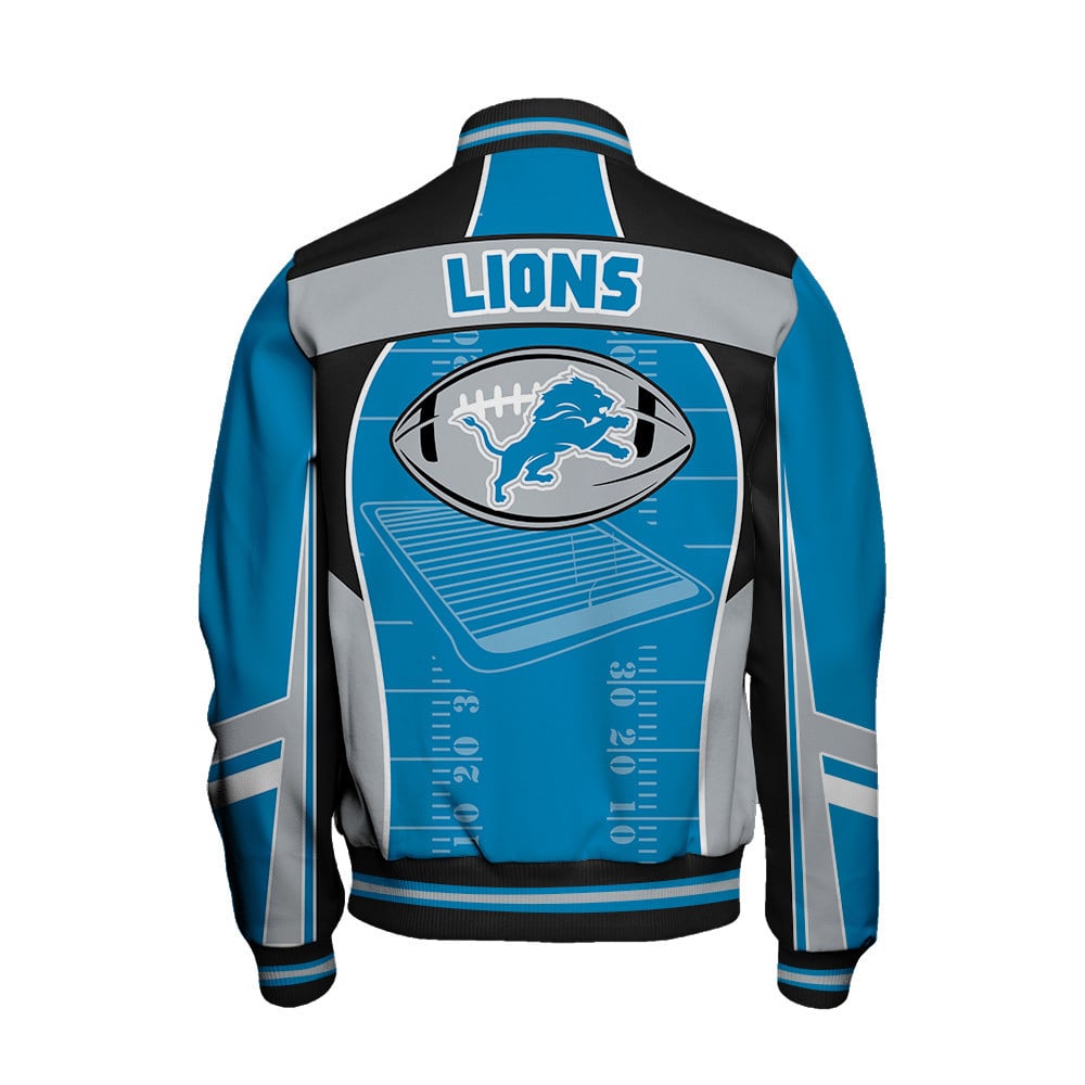 Detroit Lions - Classic And Modern Unisex Varsity Jacket - Famjoys Detroit Lions - Classic And Modern Unisex Varsity Jacket - Famjoys