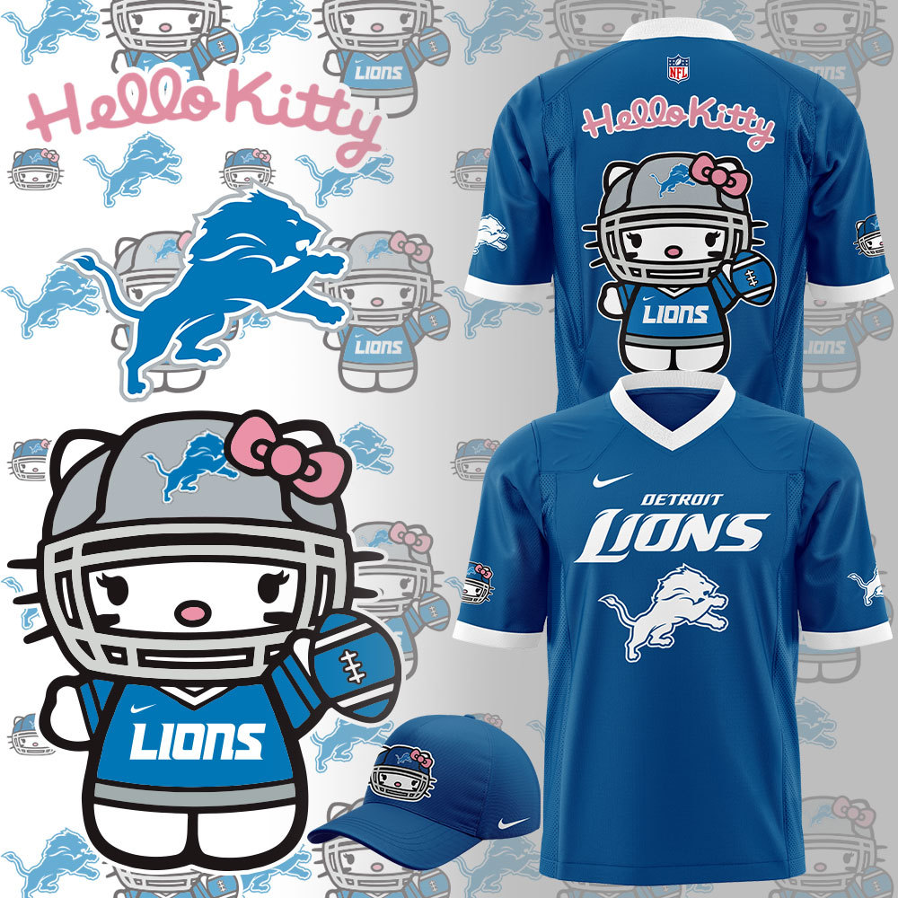 Detroit Lions Football Jersey+Cap Set 2024+NT14092409ID10DS10 - Famjoys Detroit Lions Football Jersey+Cap Set 2024+NT14092409ID10DS10 - Famjoys