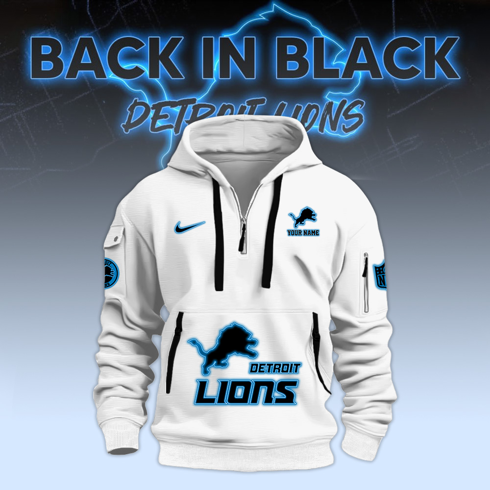 Detroit Lions Heavy Hoodie v2 Multicolor - Famjoys Detroit Lions Heavy Hoodie v2 Multicolor - Famjoys