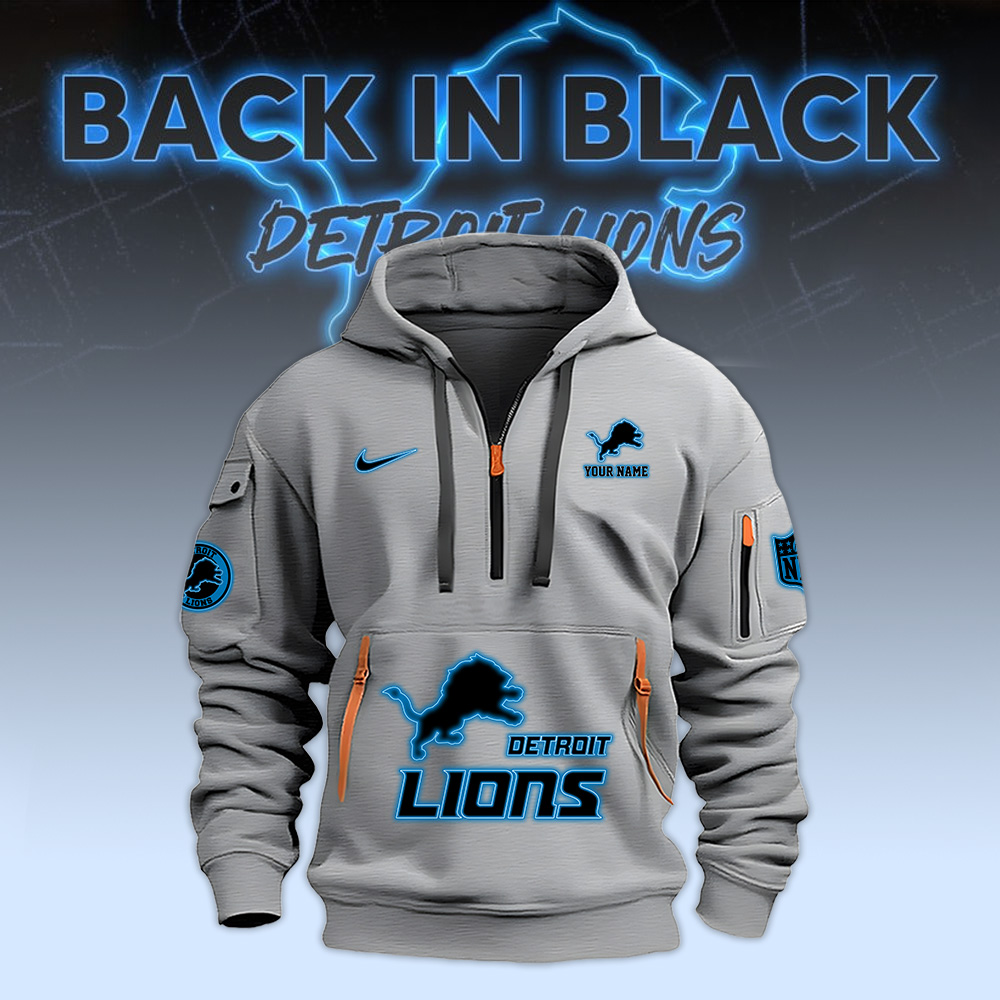 Detroit Lions Heavy Hoodie v2 Multicolor - Famjoys Detroit Lions Heavy Hoodie v2 Multicolor - Famjoys