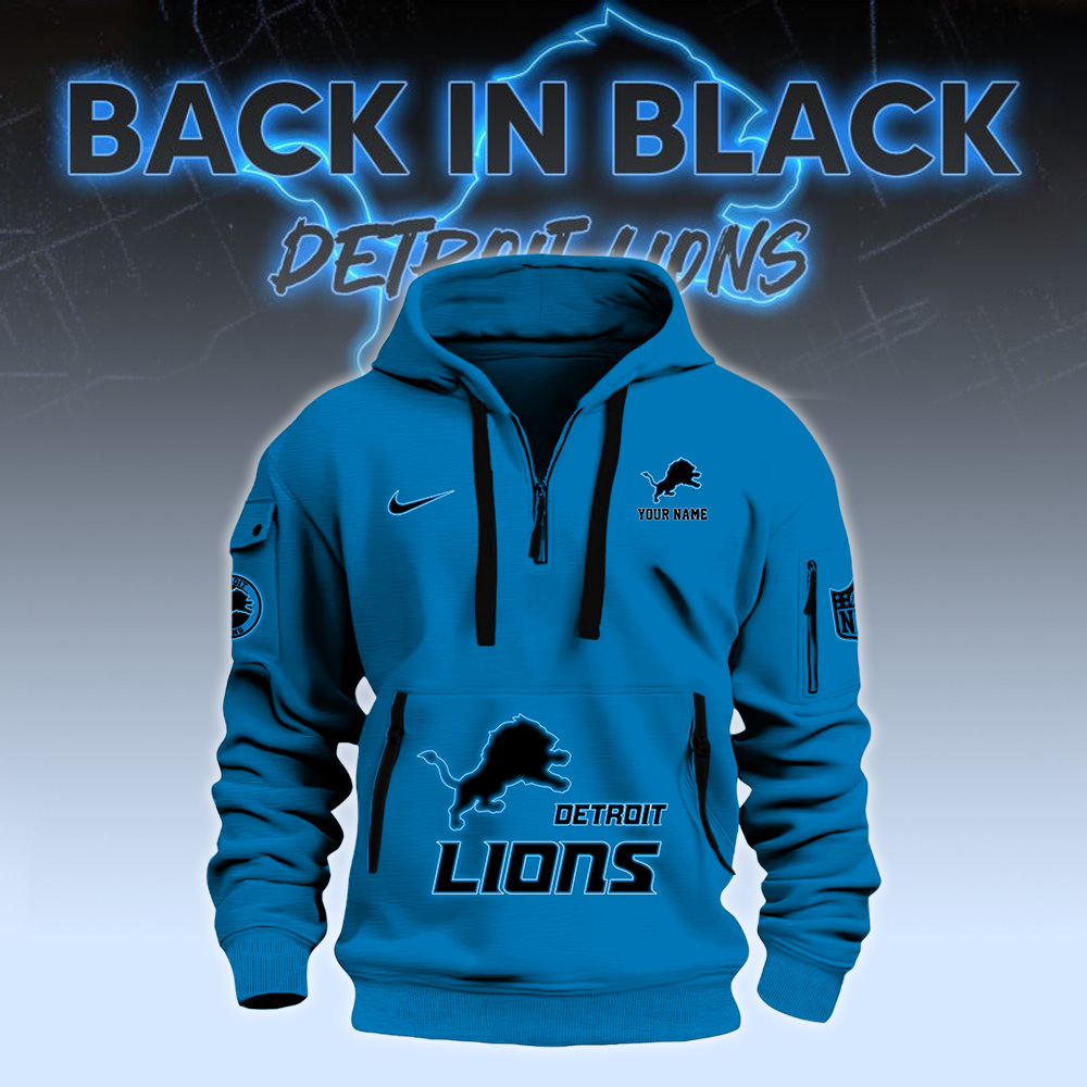 Detroit Lions Heavy Hoodie v2 Multicolor - Famjoys Detroit Lions Heavy Hoodie v2 Multicolor - Famjoys