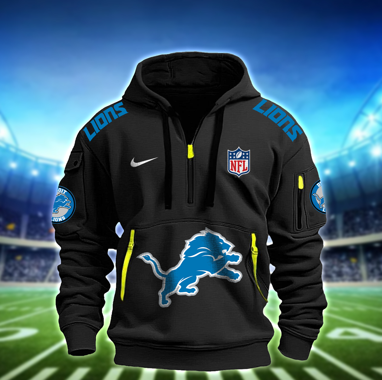 Detroit Lions   Hoodie