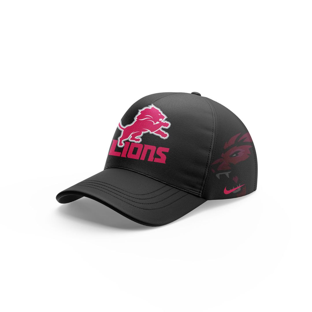 Detroit Lions Men's and Women's Breast Cancer Awareness Crucial Catch Fanfare Hoodie – Black Pink - Famjoys Detroit Lions Men's and Women's Breast Cancer Awareness Crucial Catch Fanfare Hoodie – Black Pink - Famjoys