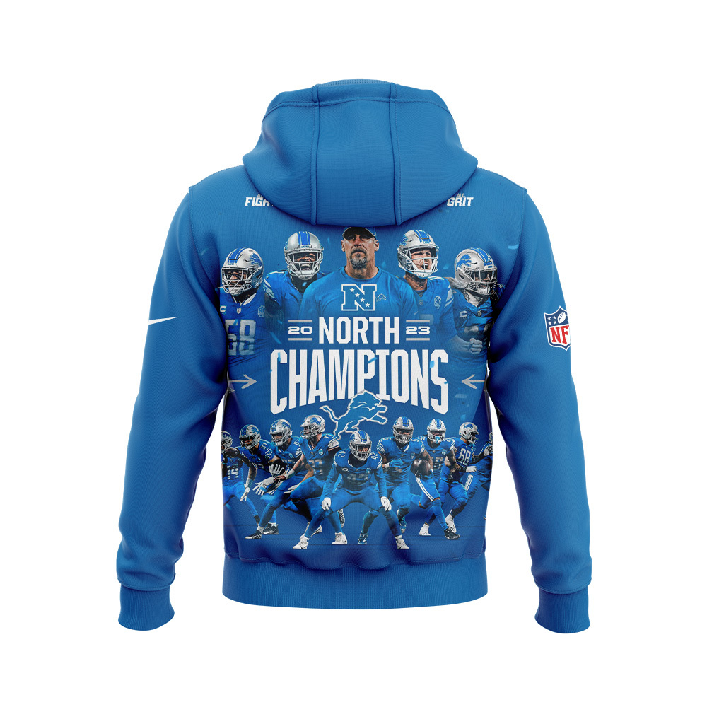 Detroit Lions NFC Corth Champions Hoodie Set-SP27122306ID10DS10 - Famjoys Detroit Lions NFC Corth Champions Hoodie Set-SP27122306ID10DS10 - Famjoys