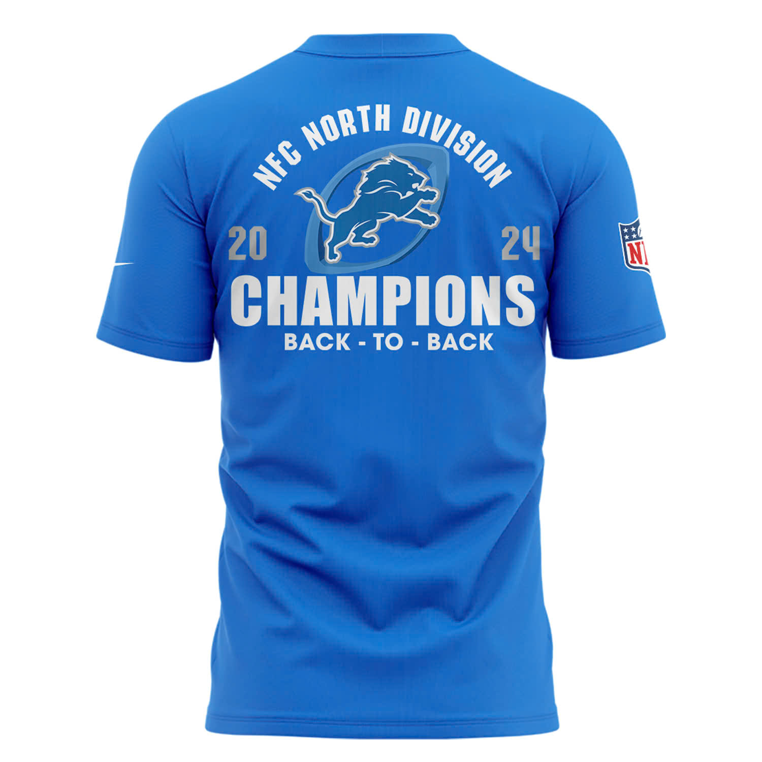 Detroit Lions NFC North Champions Tshirt - Famjoys Detroit Lions NFC North Champions Tshirt - Famjoys