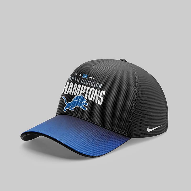 Detroit Lions NFC North Champions Zip Hoodie - Famjoys Detroit Lions NFC North Champions Zip Hoodie - Famjoys