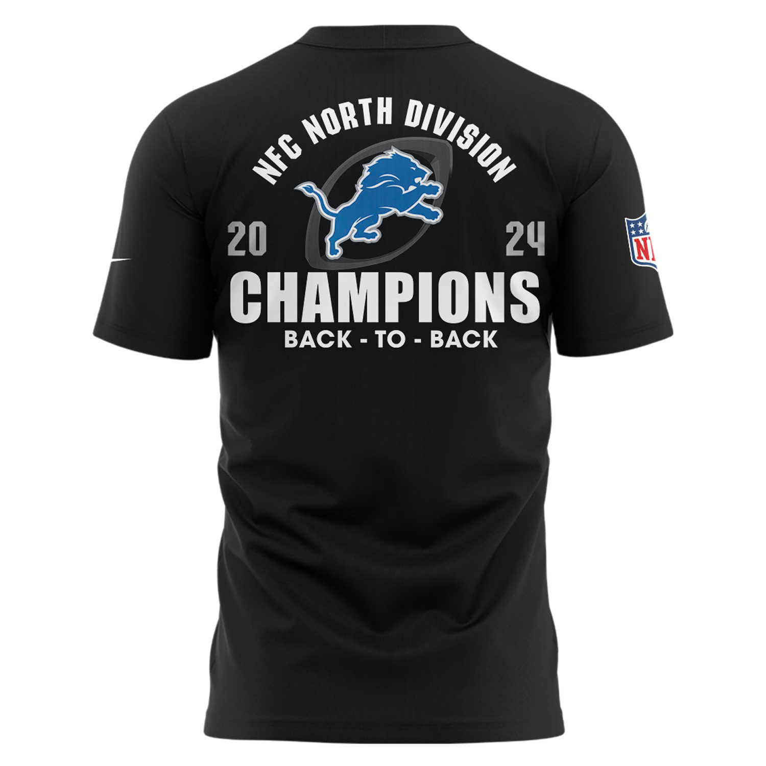 Detroit Lions NFC North Division Champions Locker Room Trophy Collection TShirt - Famjoys Detroit Lions NFC North Division Champions Locker Room Trophy Collection TShirt - Famjoys