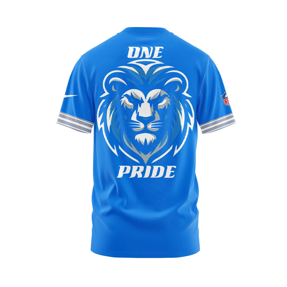 Detroit Lions ONE PRIDE New Version Blue Tshirt Set+NT14102407ID10DS11 - Famjoys Detroit Lions ONE PRIDE New Version Blue Tshirt Set+NT14102407ID10DS11 - Famjoys