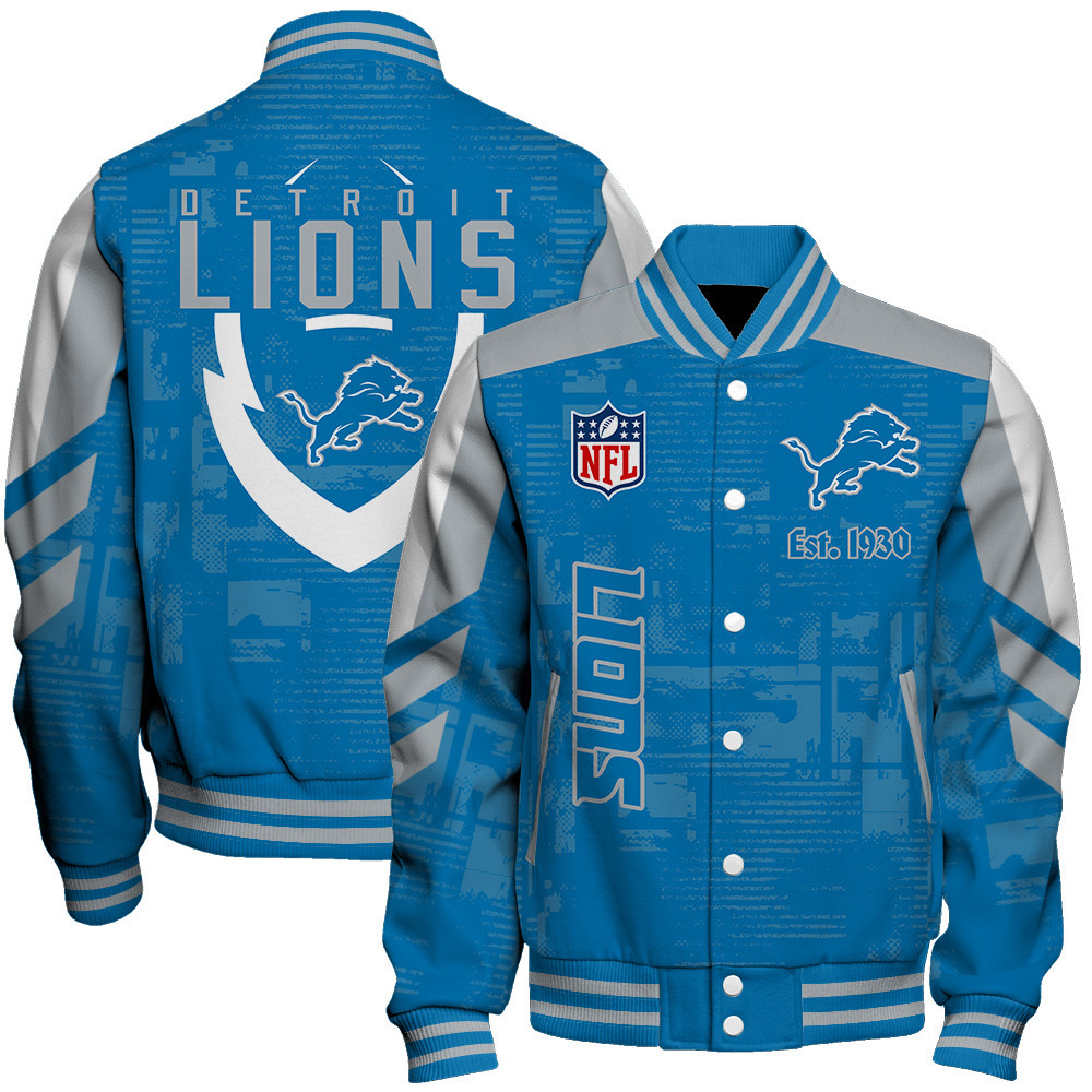 Detroit Lions - Proud To Be Different Unisex Varsity Jacket - Famjoys Detroit Lions - Proud To Be Different Unisex Varsity Jacket - Famjoys