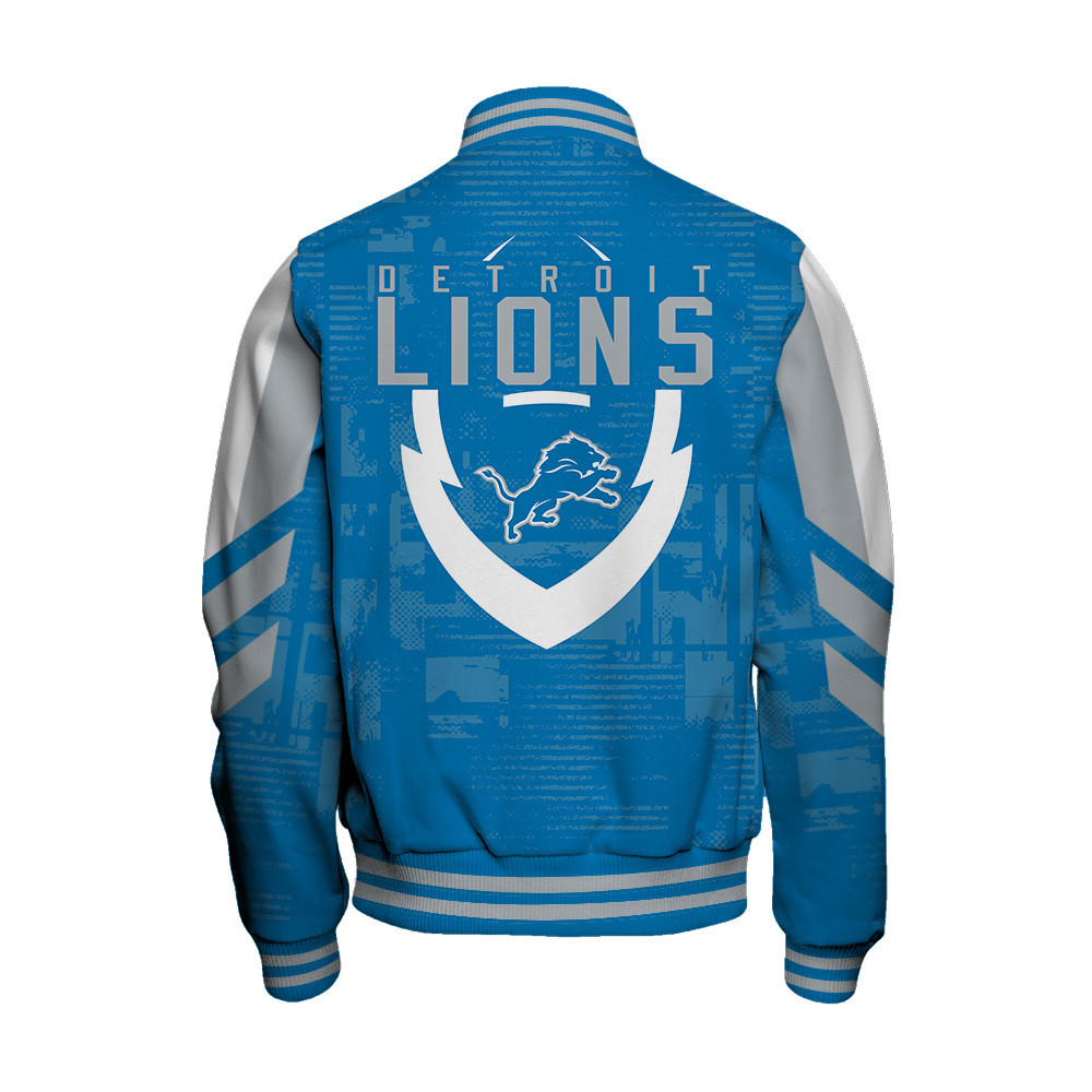 Detroit Lions - Proud To Be Different Unisex Varsity Jacket - Famjoys Detroit Lions - Proud To Be Different Unisex Varsity Jacket - Famjoys