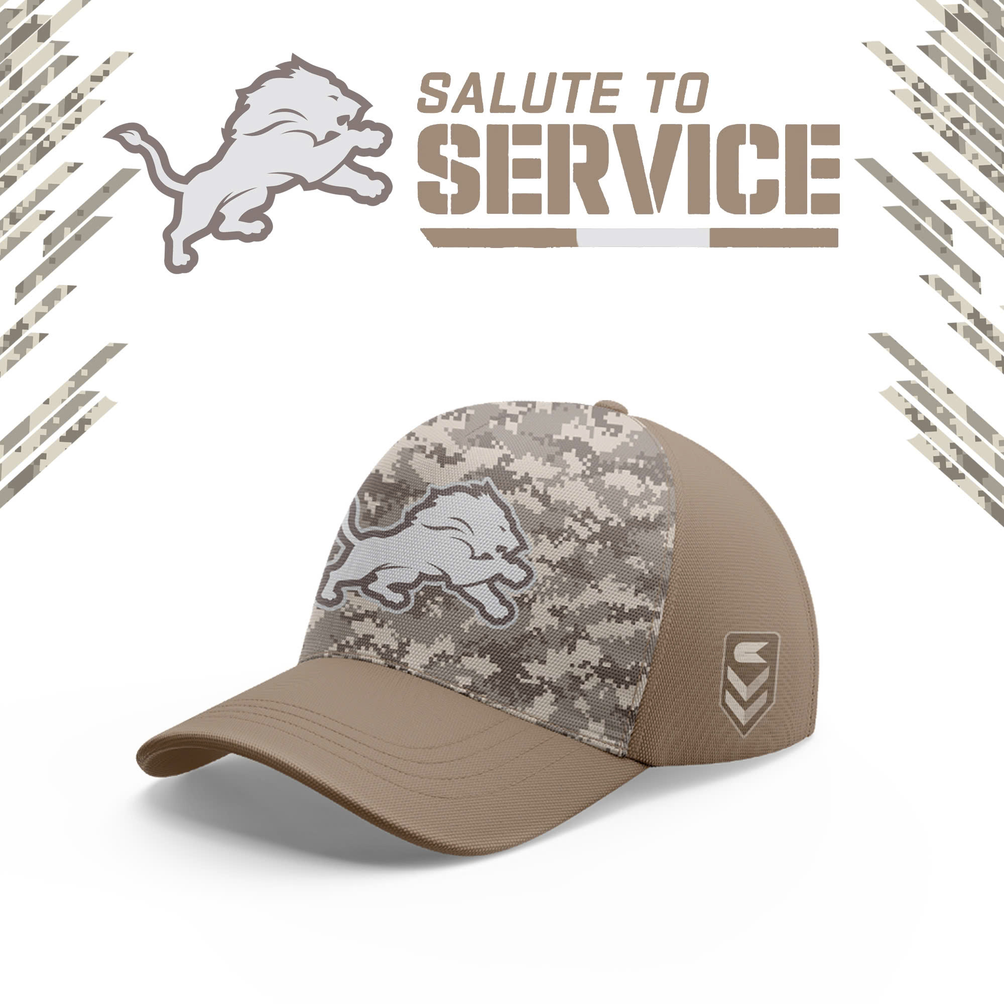 Detroit Lions Salute to Service Club Fleece Edition Hoodie - Famjoys Detroit Lions Salute to Service Club Fleece Edition Hoodie - Famjoys