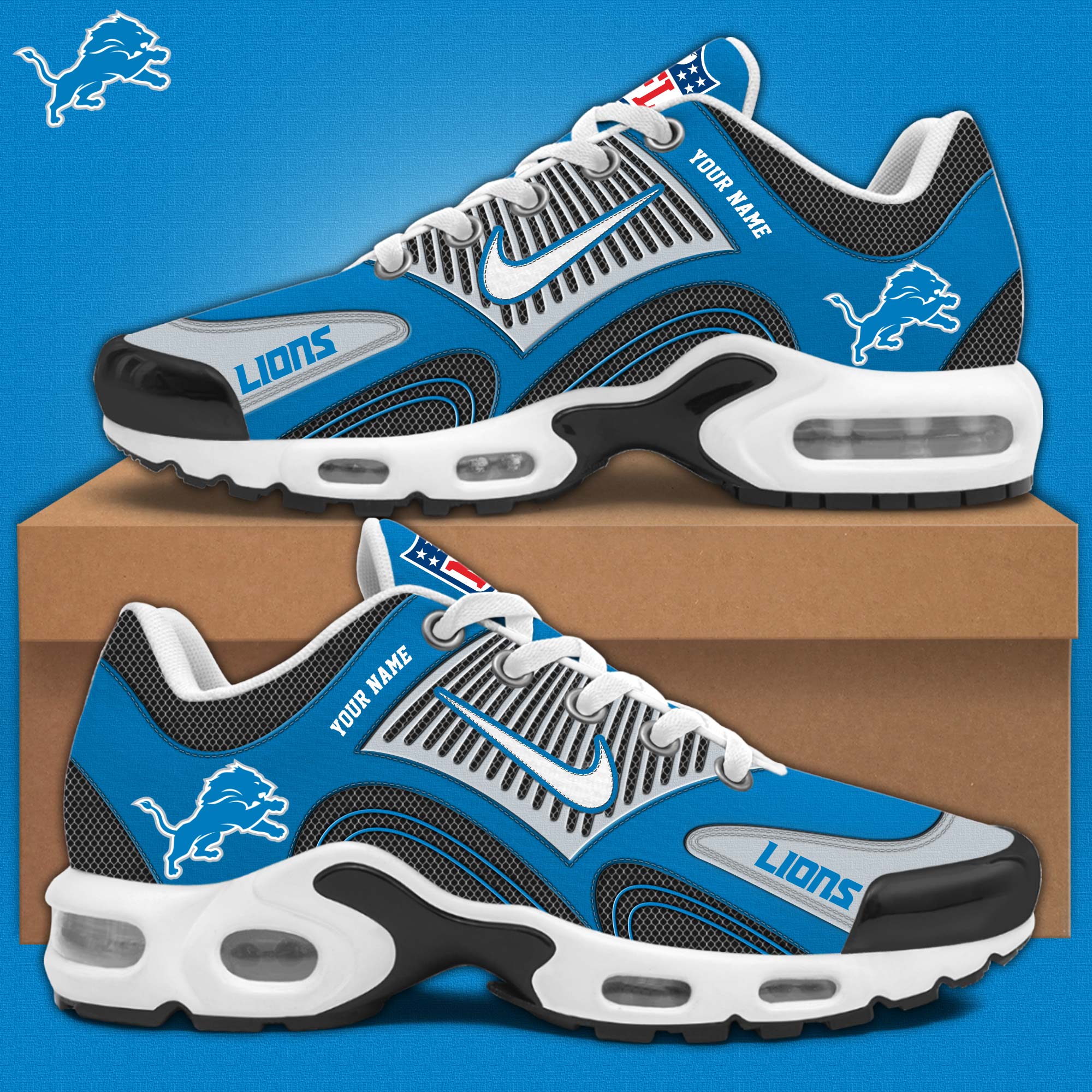 Detroit Lions Shoes s - Famjoys Detroit Lions Shoes s - Famjoys