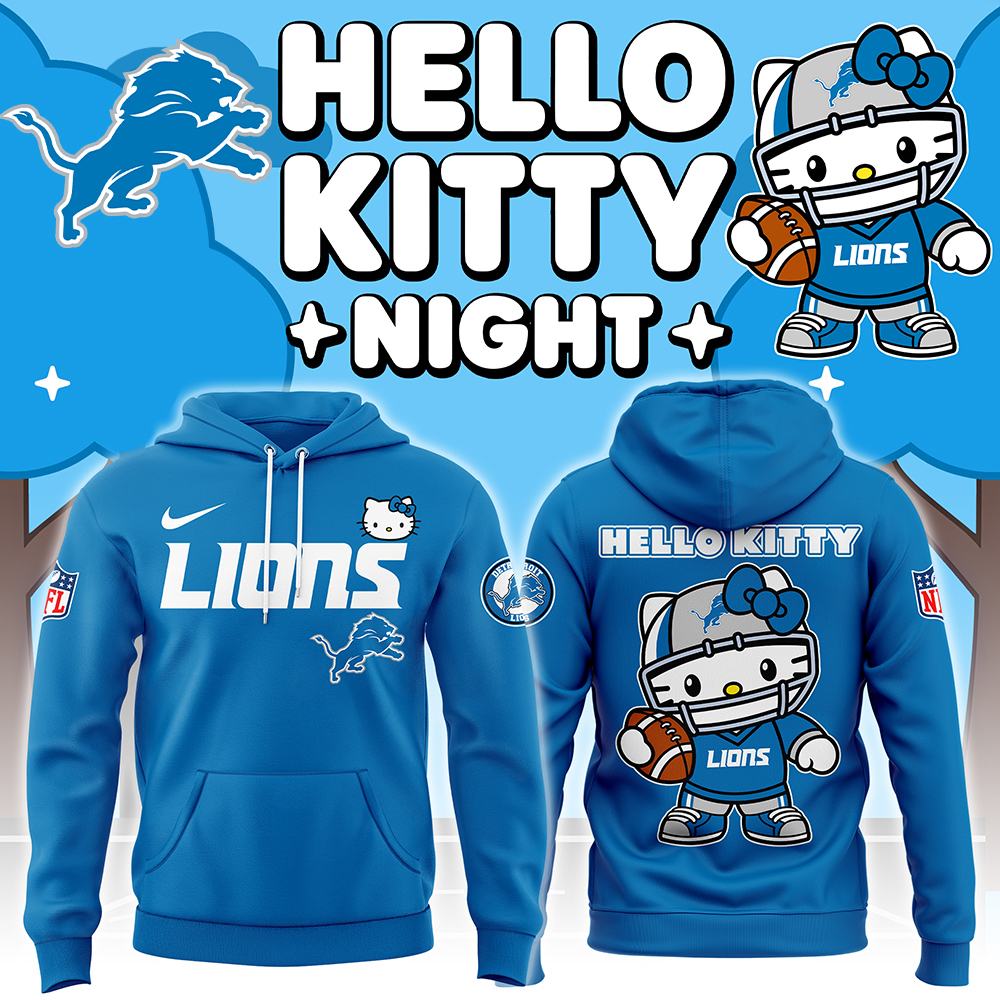Detroit Lions x Hoodie - Famjoys Detroit Lions x Hoodie - Famjoys