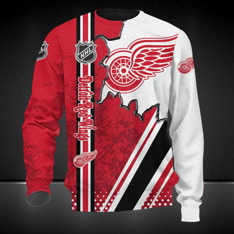 Detroit Red Wings All Over Print Caftan8600 - Famjoys Detroit Red Wings All Over Print Caftan8600 - Famjoys