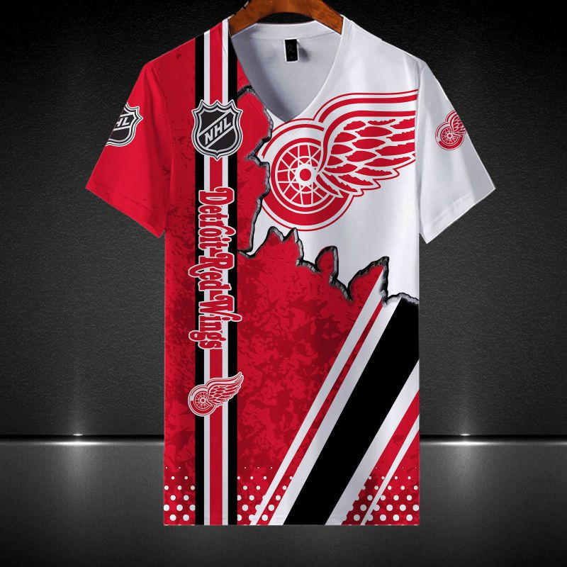 Detroit Red Wings All Over Print Caftan8600 - Famjoys Detroit Red Wings All Over Print Caftan8600 - Famjoys