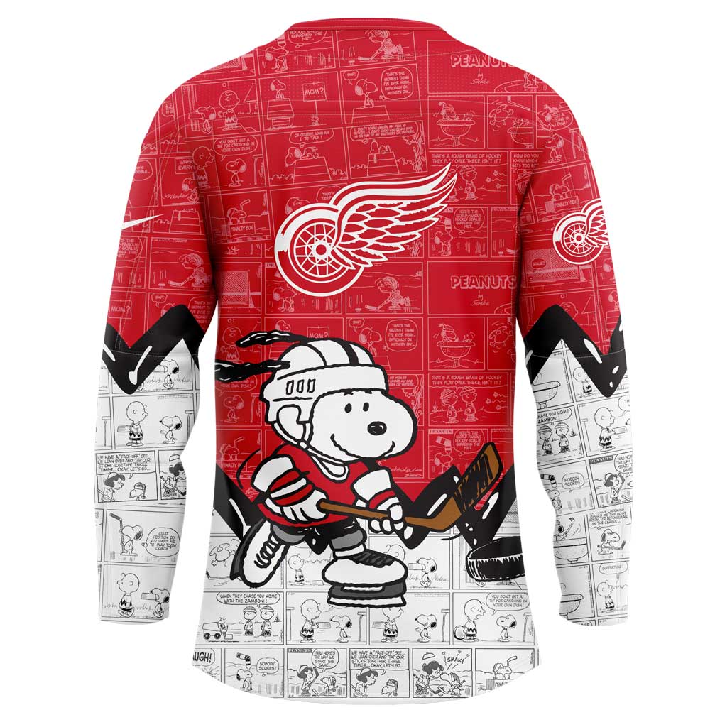Detroit Red Wings Anniversary of Jersey - Famjoys Detroit Red Wings Anniversary of Jersey - Famjoys
