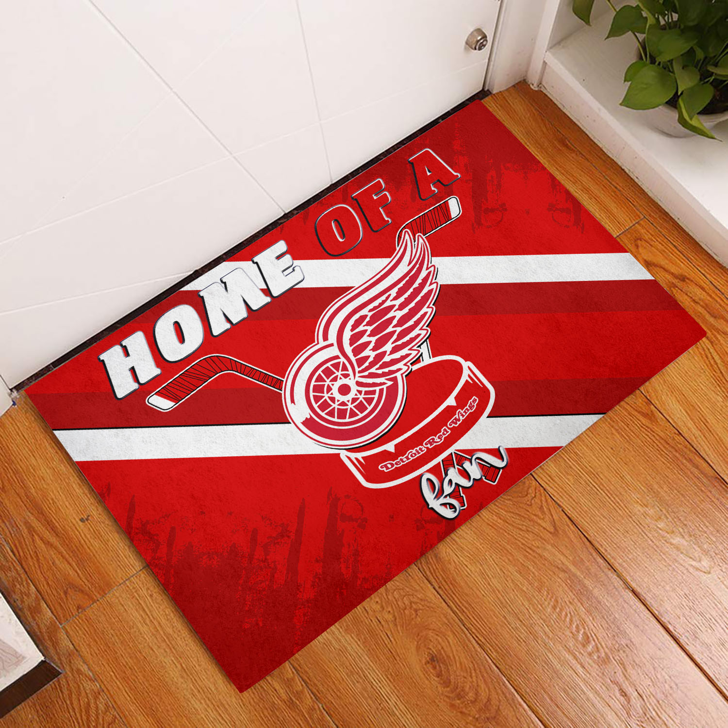 Detroit Red Wings Doormat 370 - Famjoys Detroit Red Wings Doormat 370 - Famjoys