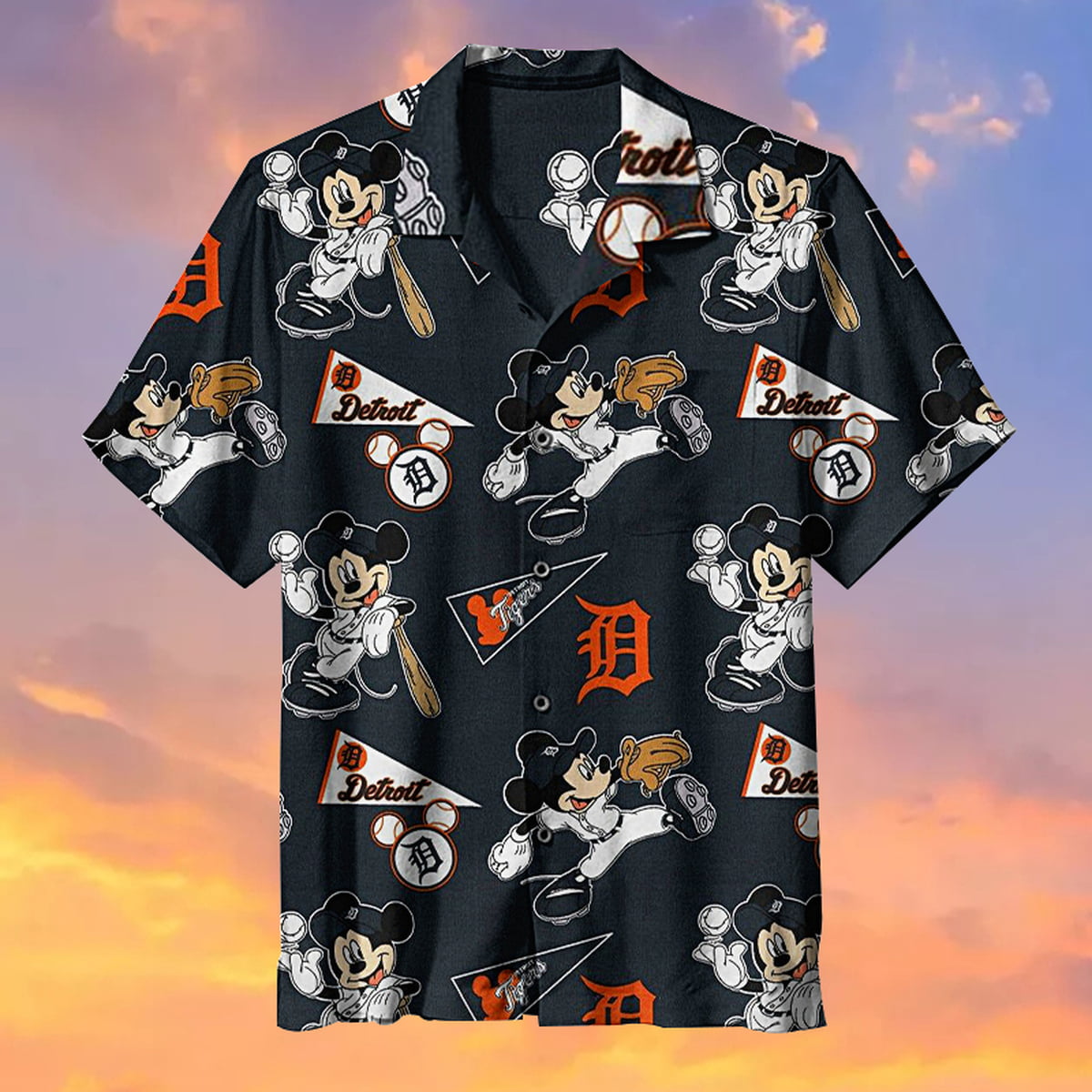 Detroit Tigers Baseball Hawaiian Shirt - Famjoys Detroit Tigers Baseball Hawaiian Shirt - Famjoys