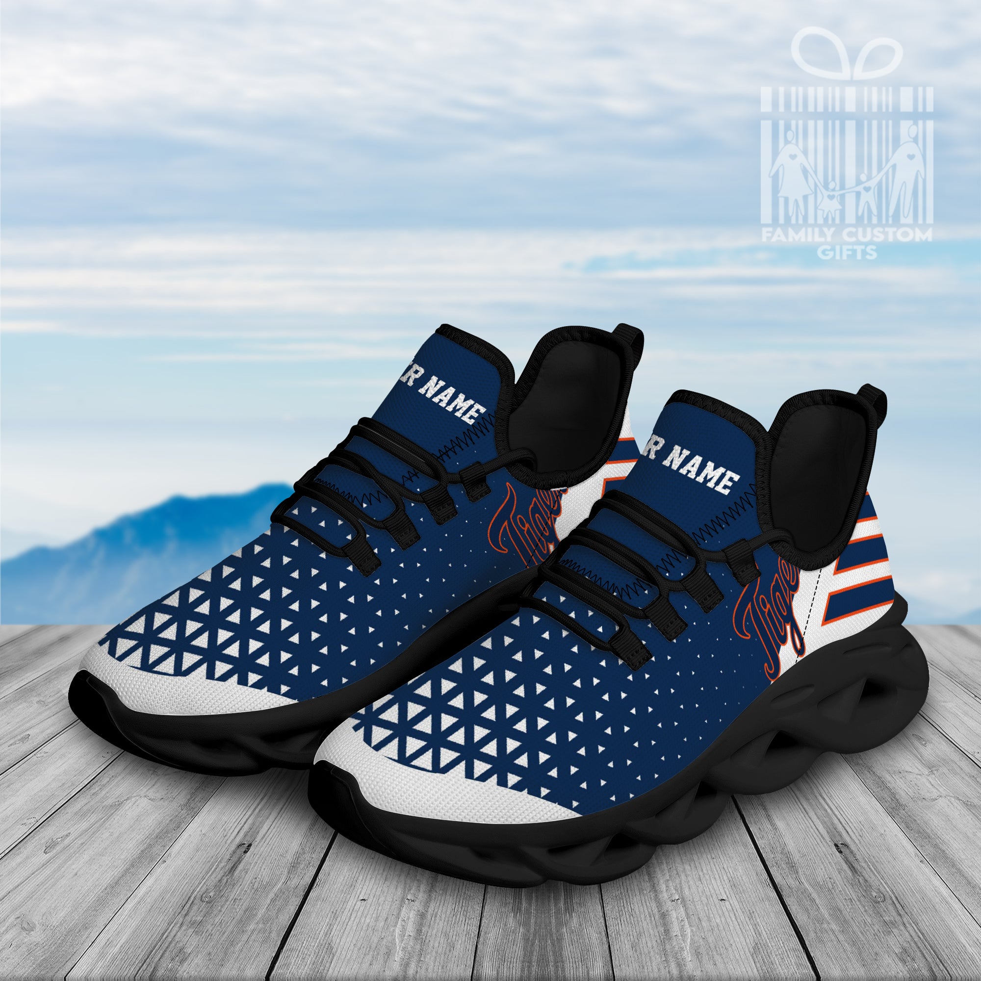 Detroit Tigers Custom Baseball Personalized Max Soul Sneakers Running Sport Shoes for Men Women - Famjoys Detroit Tigers Custom Baseball Personalized Max Soul Sneakers Running Sport Shoes for Men Women - Famjoys
