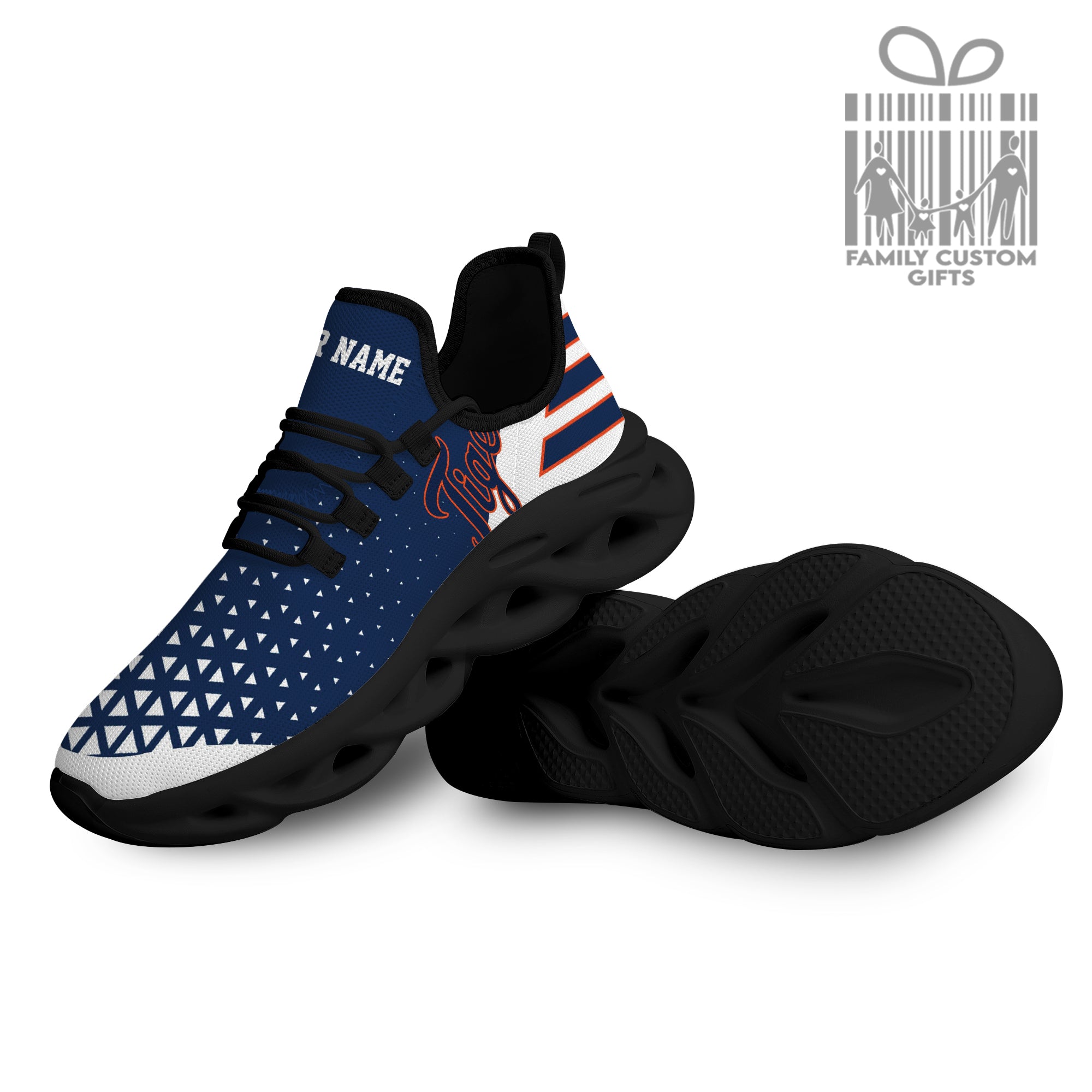 Detroit Tigers Custom Baseball Personalized Max Soul Sneakers Running Sport Shoes for Men Women - Famjoys Detroit Tigers Custom Baseball Personalized Max Soul Sneakers Running Sport Shoes for Men Women - Famjoys