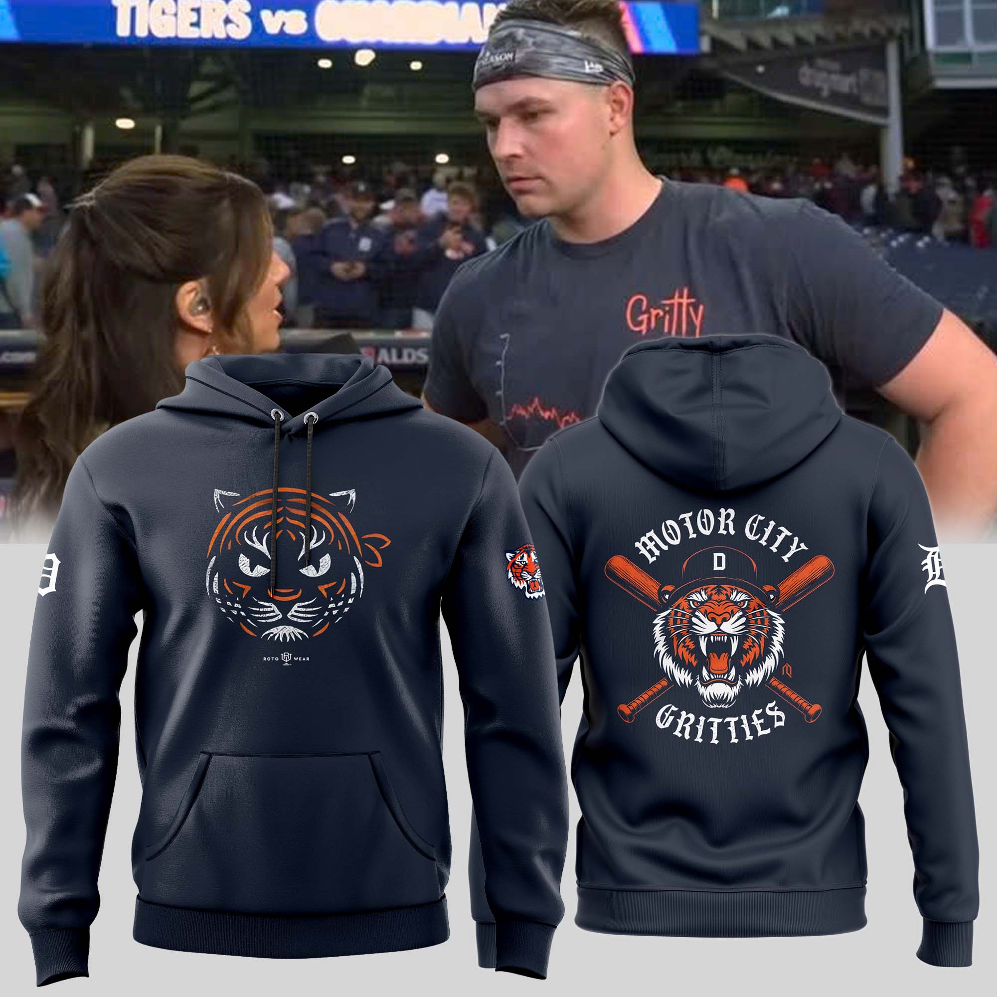 Detroit Tigers Hoodie - Famjoys Detroit Tigers Hoodie - Famjoys