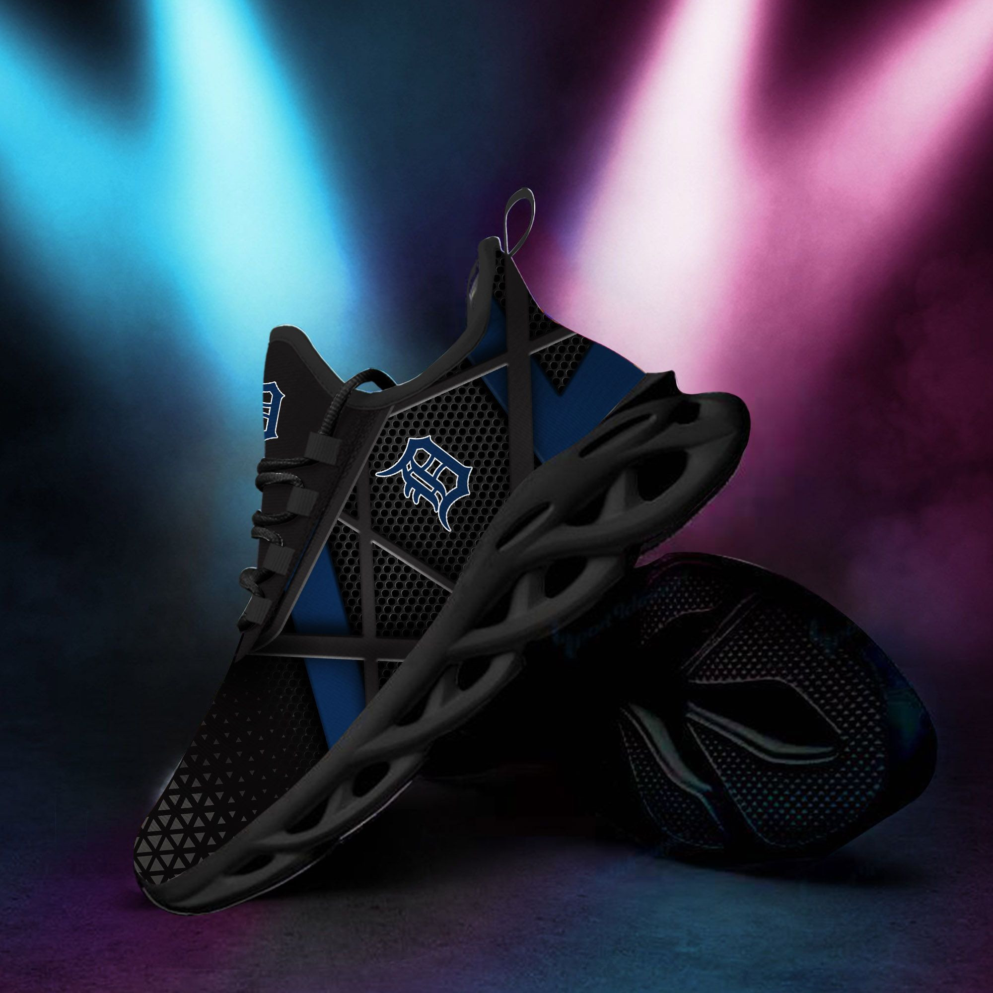 Detroit Tigers Max Soul Sneakers Shoes - Famjoys Detroit Tigers Max Soul Sneakers Shoes - Famjoys