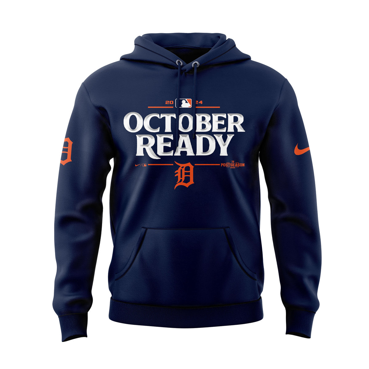 Detroit Tigers Postseason Locker Room Hoodie - Famjoys Detroit Tigers Postseason Locker Room Hoodie - Famjoys
