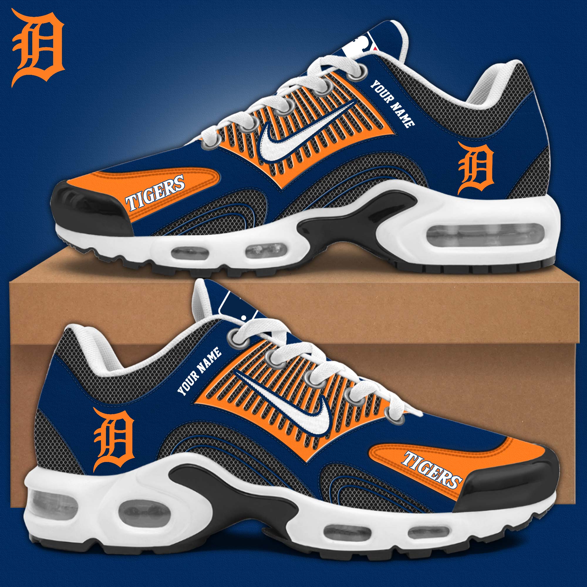 Detroit Tigers Sneaker 2025 - Famjoys Detroit Tigers Sneaker 2025 - Famjoys