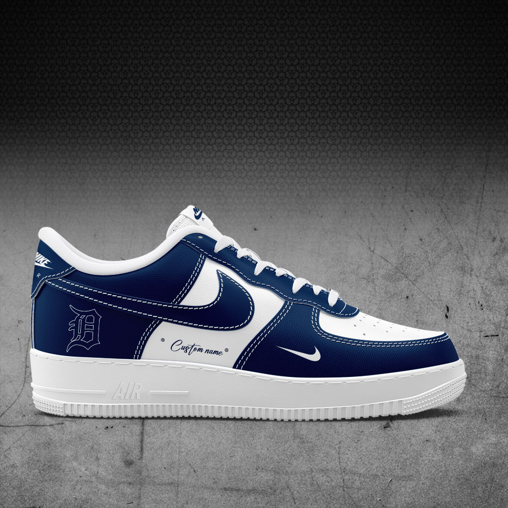 Detroit Tigers Sneakers Custom Name For Fans-SP05042410ID10DS10 - Famjoys Detroit Tigers Sneakers Custom Name For Fans-SP05042410ID10DS10 - Famjoys