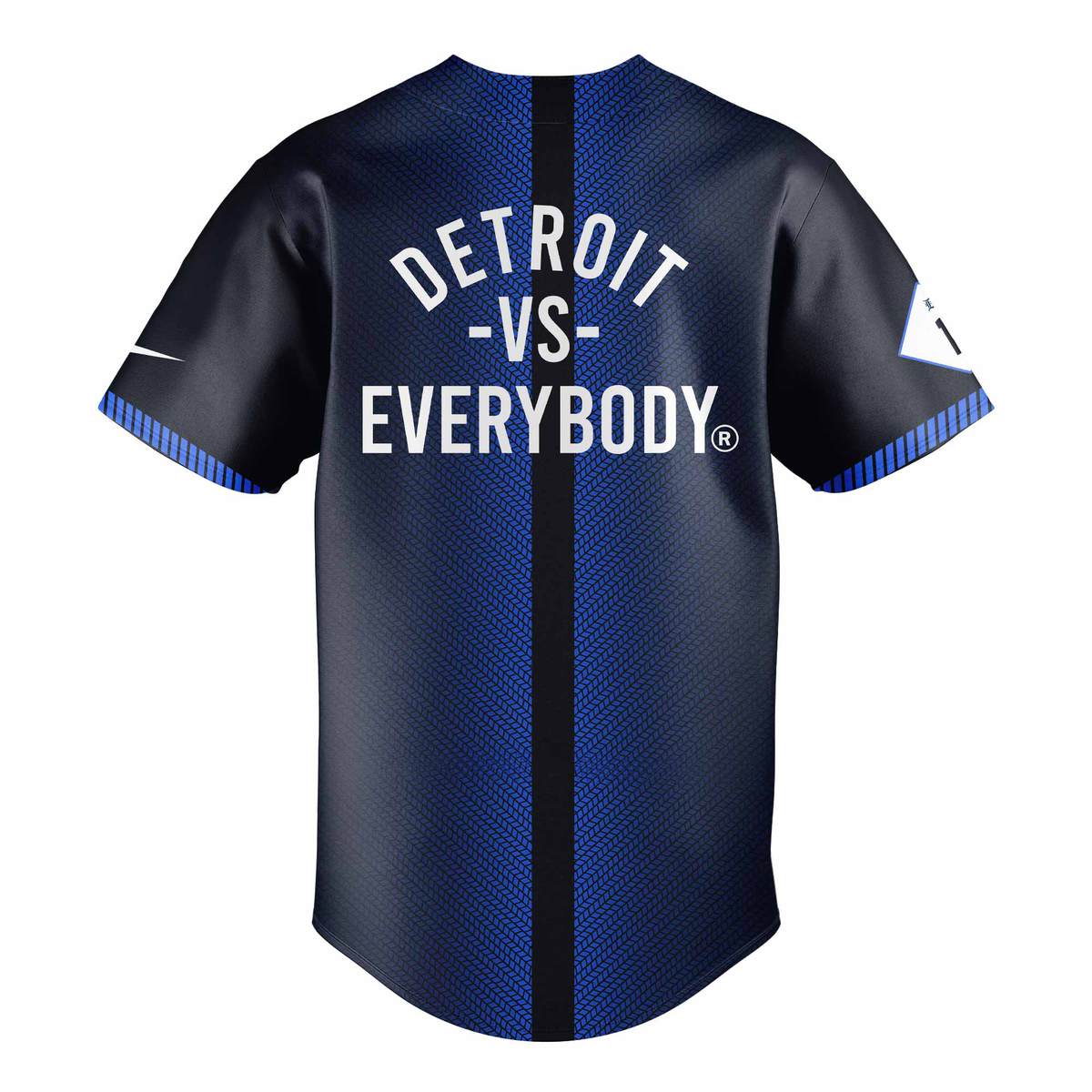 Detroit Tigers Vs Everybody Editon Baseball Jersey - Famjoys Detroit Tigers Vs Everybody Editon Baseball Jersey - Famjoys