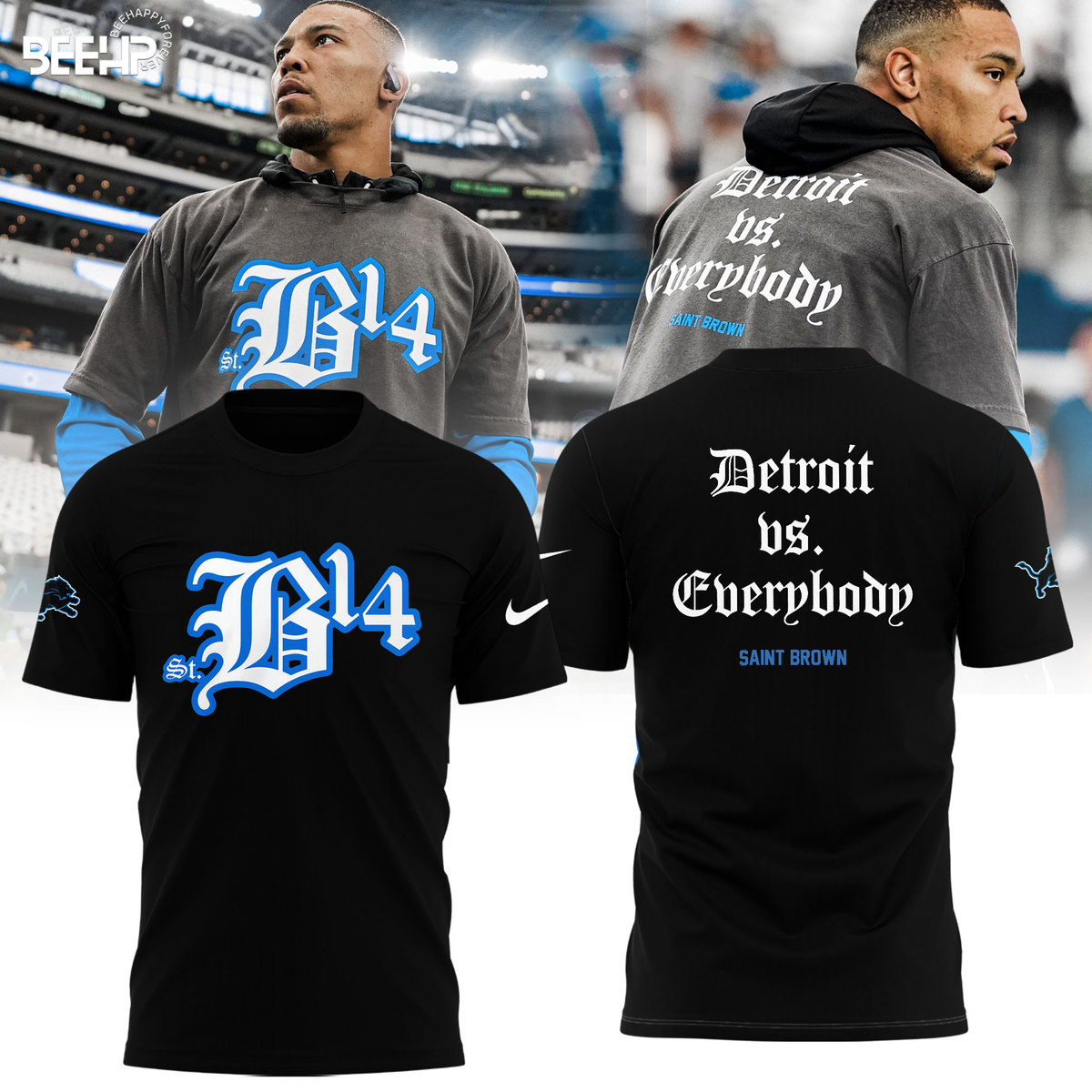 Detroit Vs Everybody Shirt - Famjoys Detroit Vs Everybody Shirt - Famjoys