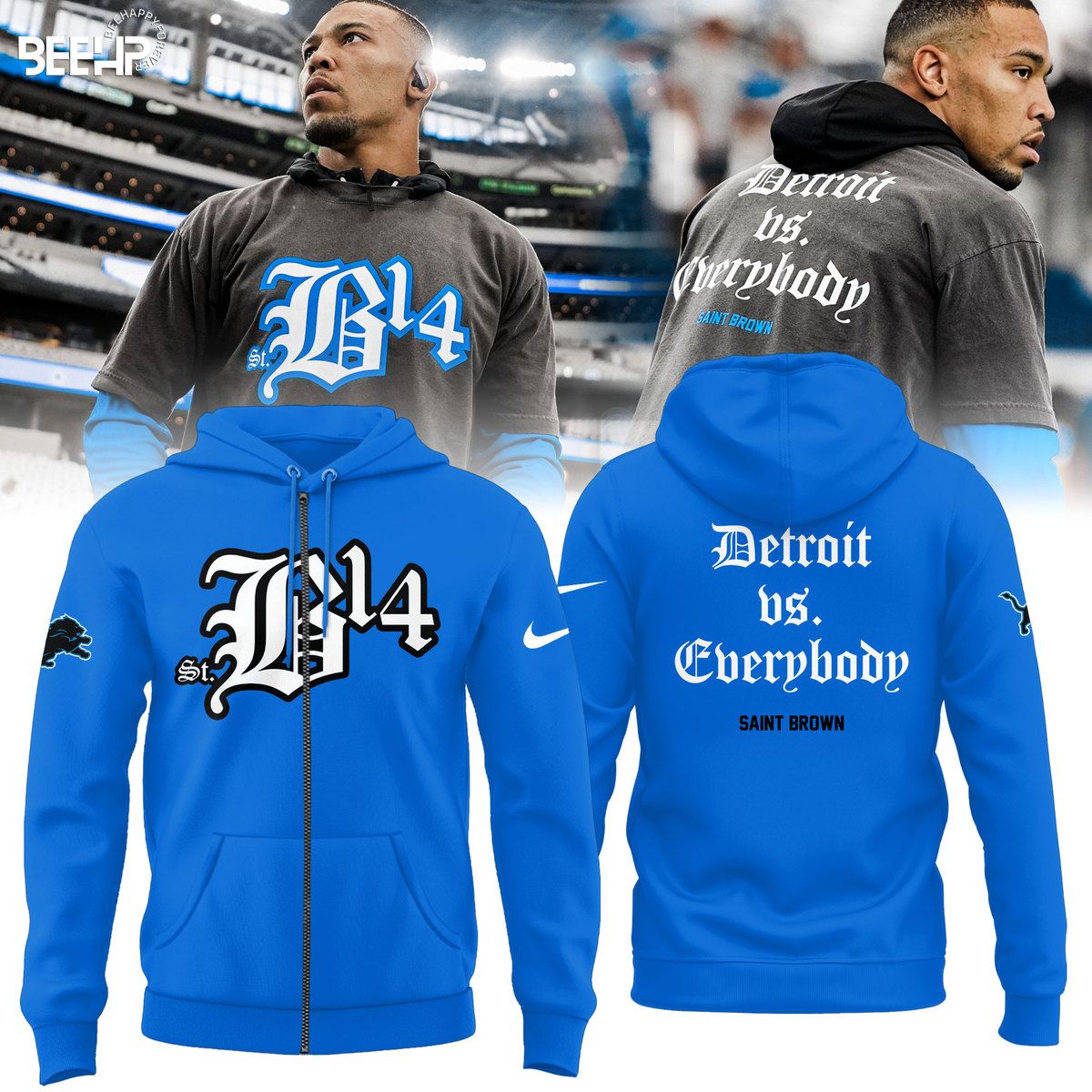 Detroit Vs Everybody Shirt - Famjoys Detroit Vs Everybody Shirt - Famjoys