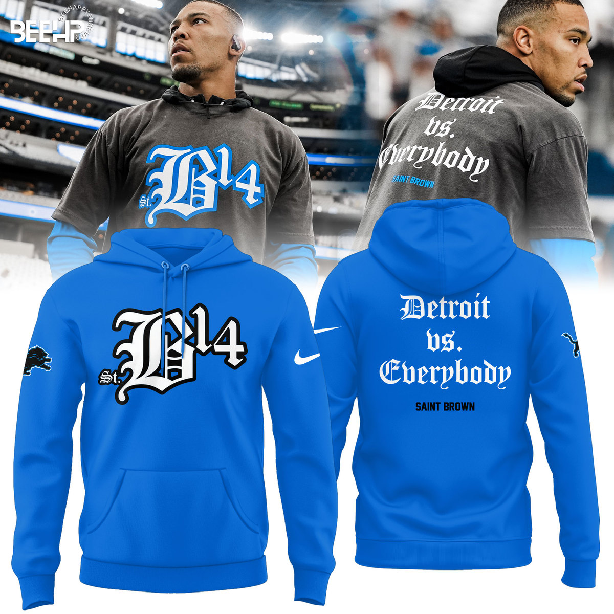 Detroit Vs Everybody Shirt - Famjoys Detroit Vs Everybody Shirt - Famjoys