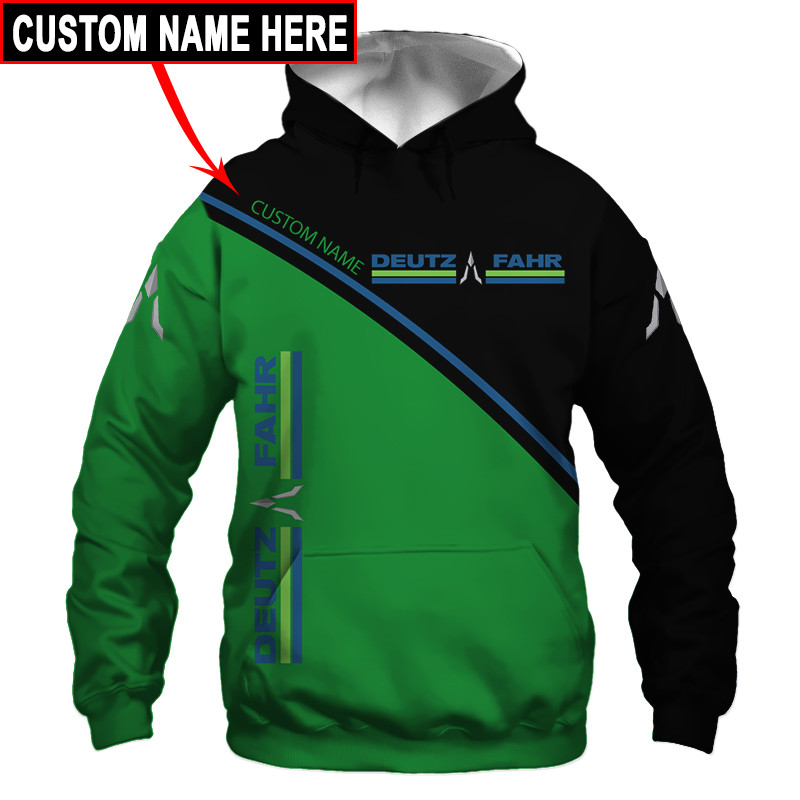 Deutz Fahr t-shirt hoodie apparel 3D full printing