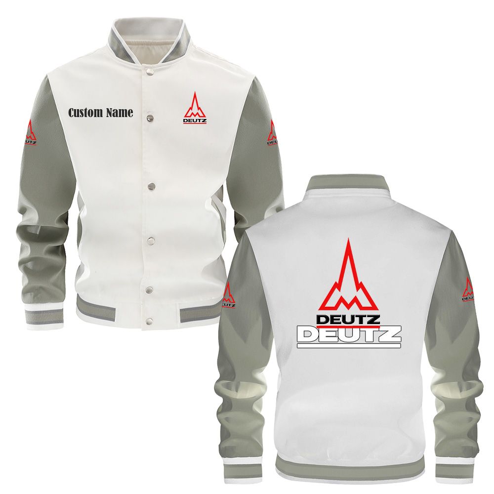 Deutz Varsity Jacket, Baseball jacket, Letterman Jacket Customize Name, Multicolor - Famjoys Deutz Varsity Jacket, Baseball jacket, Letterman Jacket Customize Name, Multicolor - Famjoys