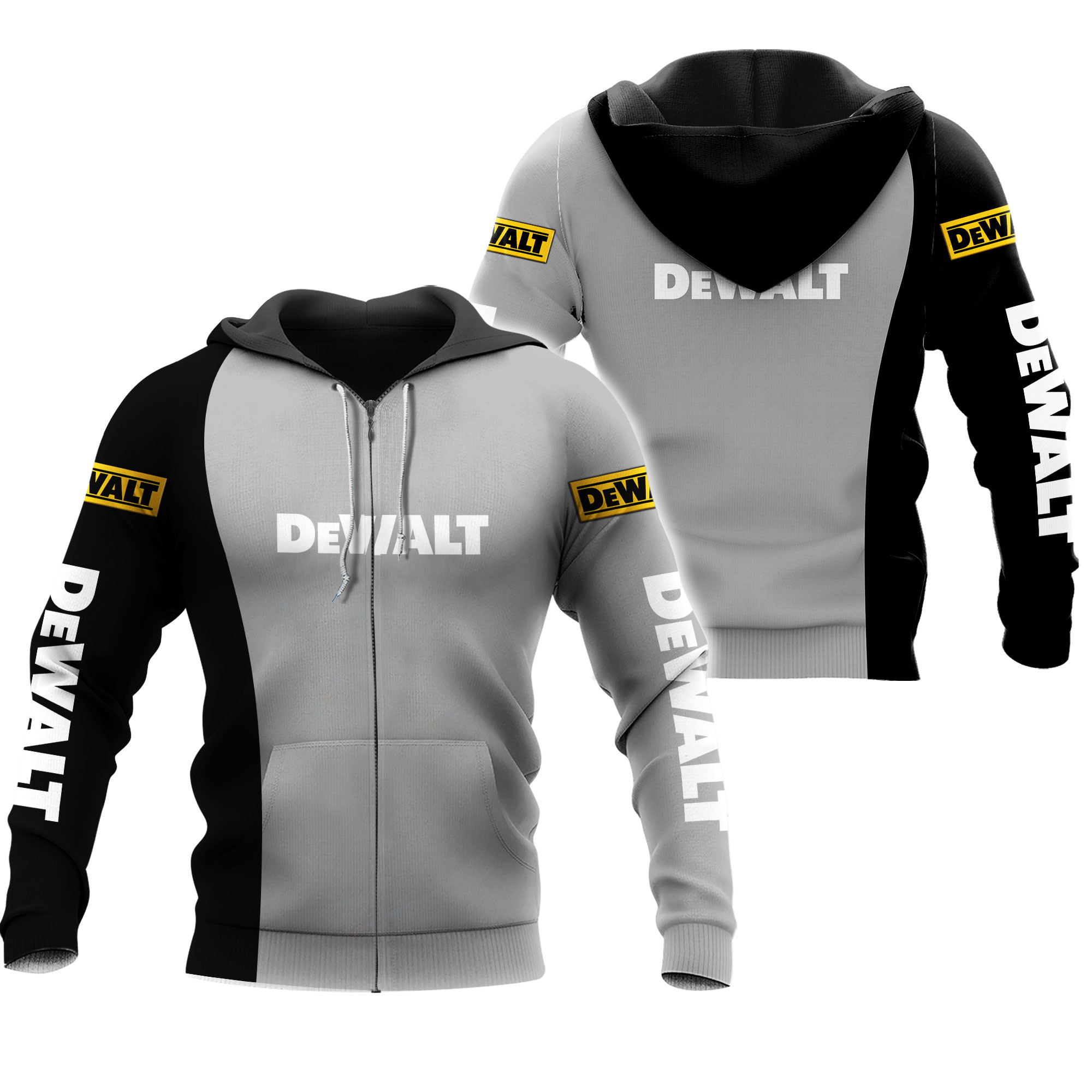 Dewalt 3D All Over Hoodie - Famjoys Dewalt 3D All Over Hoodie - Famjoys