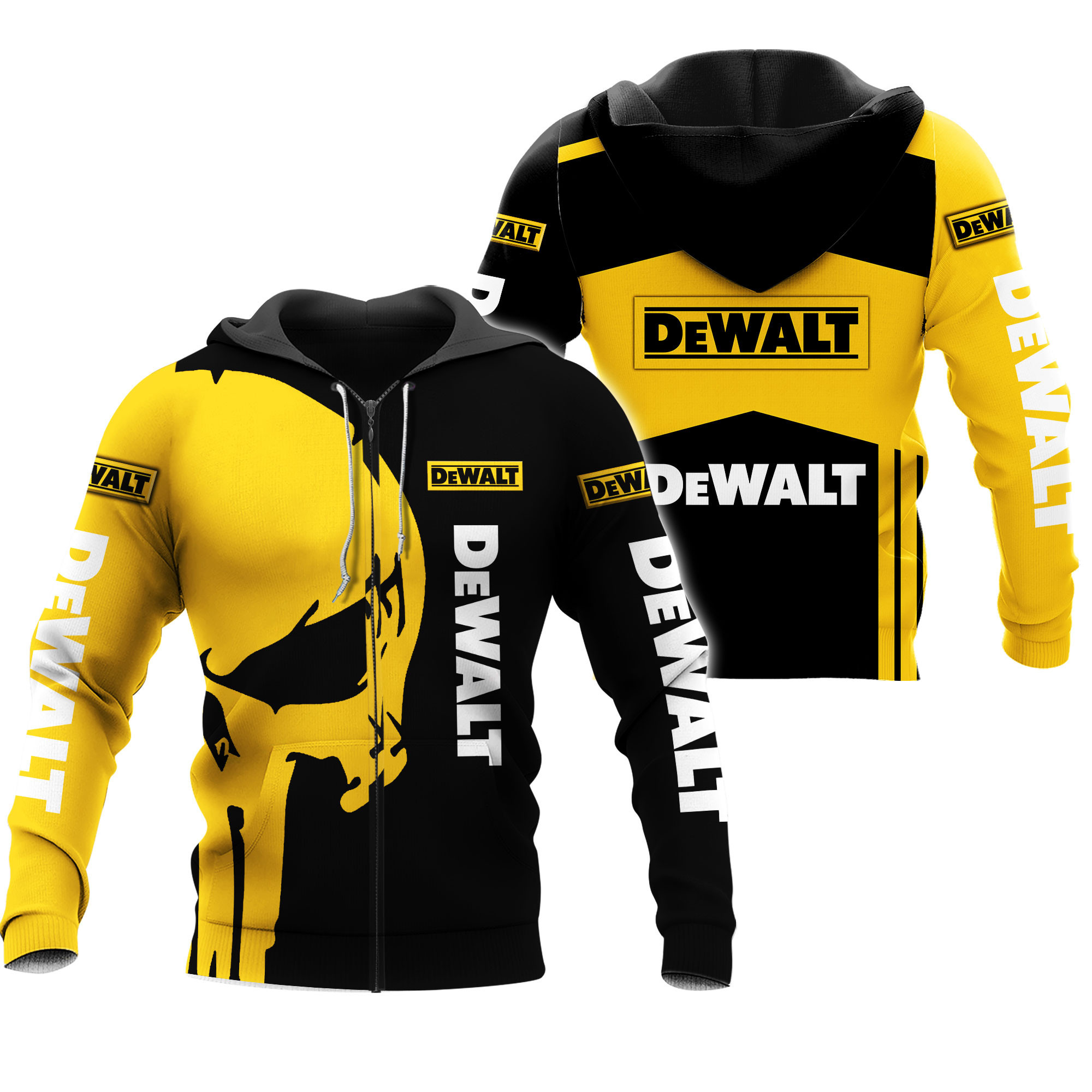 Dewalt 3D All Over Hoodie - Famjoys Dewalt 3D All Over Hoodie - Famjoys