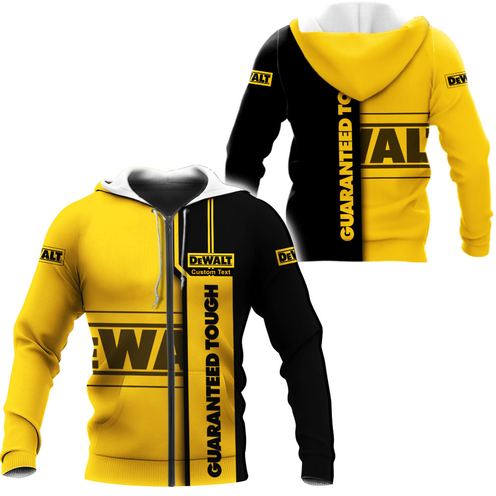 DeWalt 3D Apparel Zip Hoodie,Pant,Polo, Button Hawaii Shirt Personalized - Famjoys DeWalt 3D Apparel Zip Hoodie,Pant,Polo, Button Hawaii Shirt Personalized - Famjoys