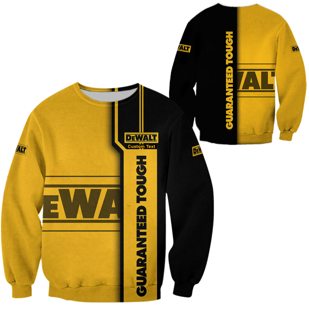 DeWalt 3D Apparel Zip Hoodie,Pant,Polo, Button Hawaii Shirt Personalized - Famjoys DeWalt 3D Apparel Zip Hoodie,Pant,Polo, Button Hawaii Shirt Personalized - Famjoys