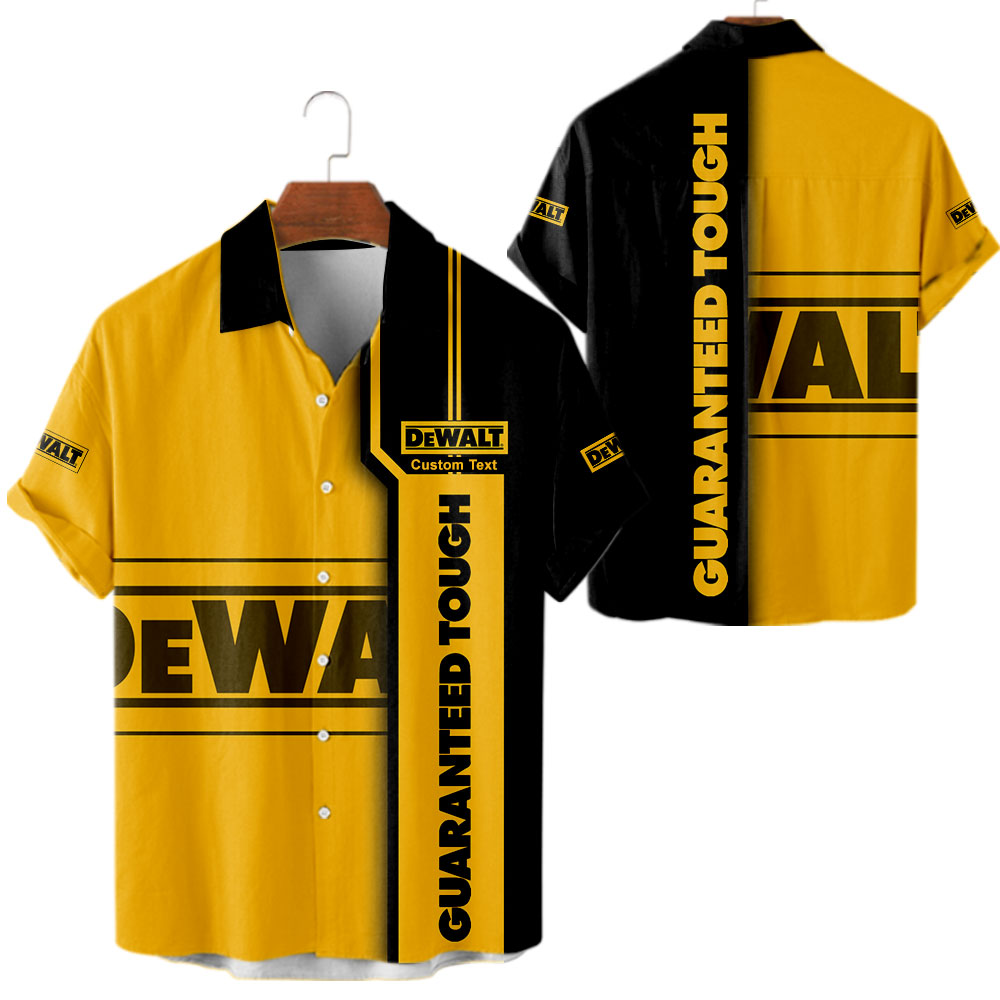 DeWalt 3D Apparel Zip Hoodie,Pant,Polo, Button Hawaii Shirt Personalized - Famjoys DeWalt 3D Apparel Zip Hoodie,Pant,Polo, Button Hawaii Shirt Personalized - Famjoys
