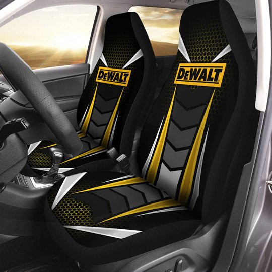 Dewalt Art Brand Logo Heavy Equipment Car Seat Cover