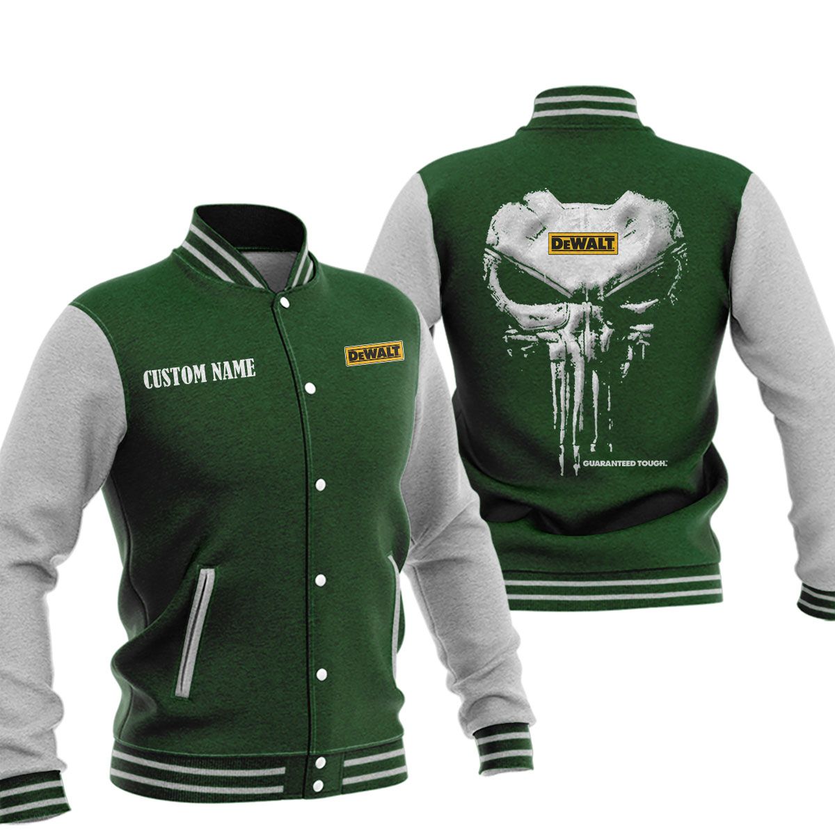 DeWalt Baseball Jacket, Multicolor - Famjoys DeWalt Baseball Jacket, Multicolor - Famjoys