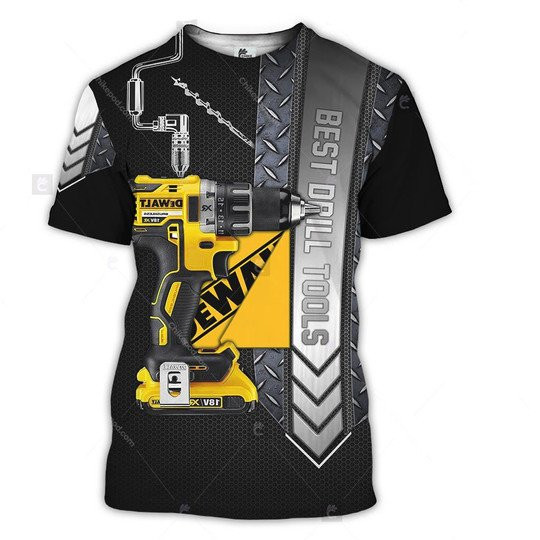 Dewalt Beautiful Tools 3D All Over Printed T-Shirt Ver 54 - Famjoys Dewalt Beautiful Tools 3D All Over Printed T-Shirt Ver 54 - Famjoys